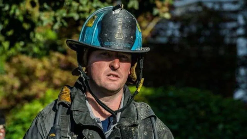 Lt. Dillon Rinaldo is second firefighter to die from Baltimore
rowhouse fire last week