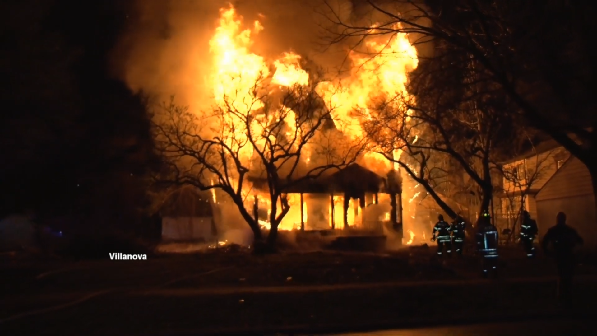 Video: New Jersey 3rd alarm in vacant bed & breakfast